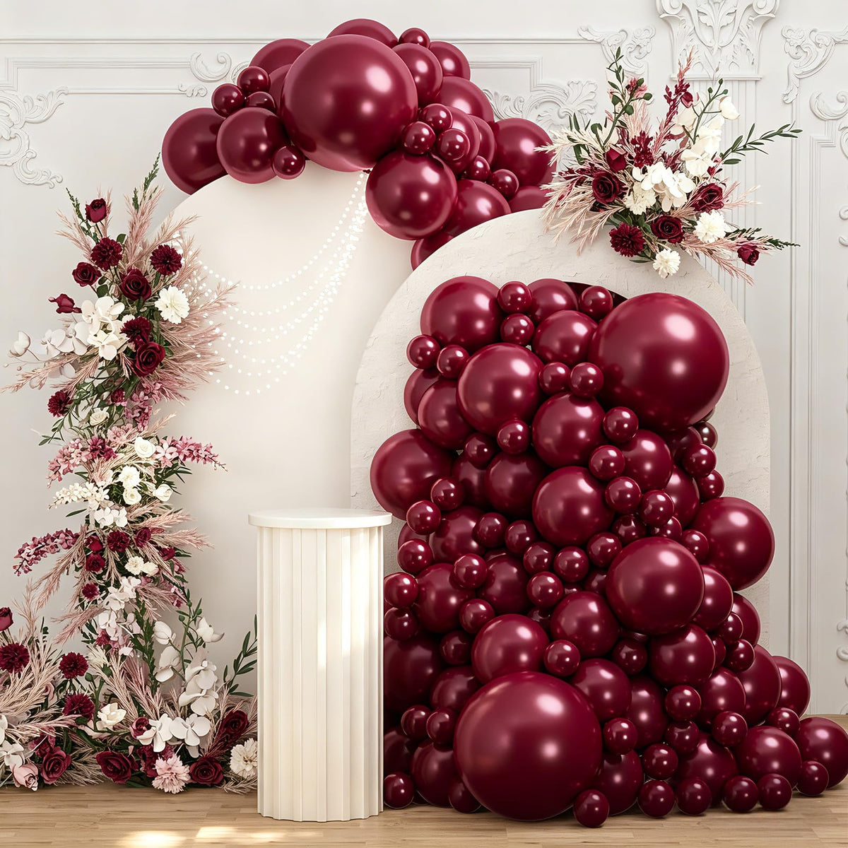 108-Piece Double-Stuffed Balloon Garland Arch Kit, 5–18 Inch