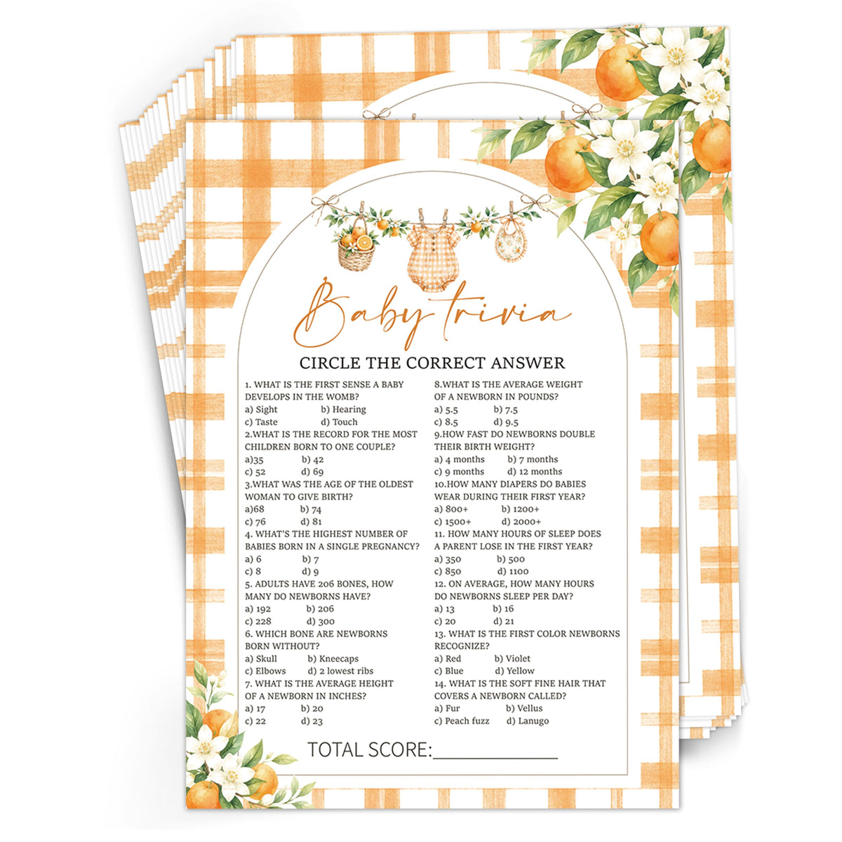 Gender-Neutral Baby Shower Games & Gender Reveal Decor