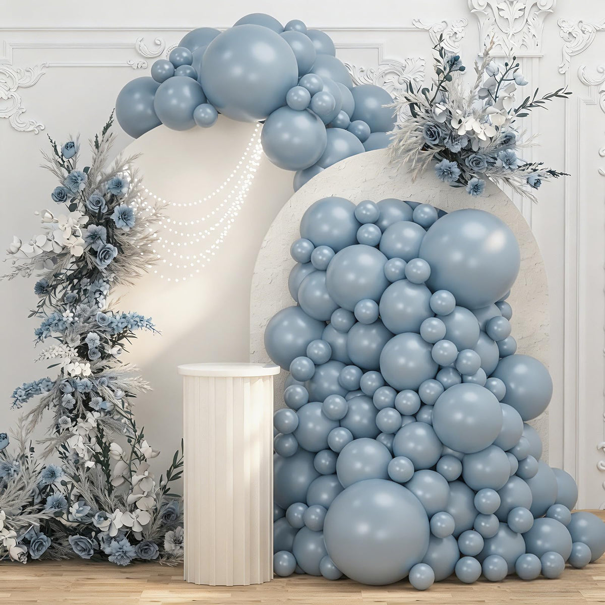 108-Piece Double-Stuffed Balloon Garland Arch Kit, 5–18 Inch