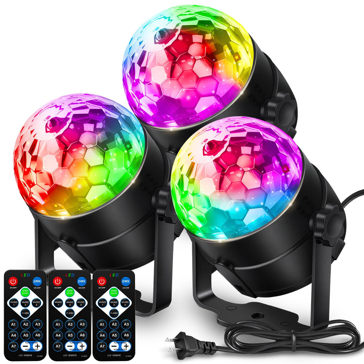 DJ Disco Ball Strobe Light for Parties and Events