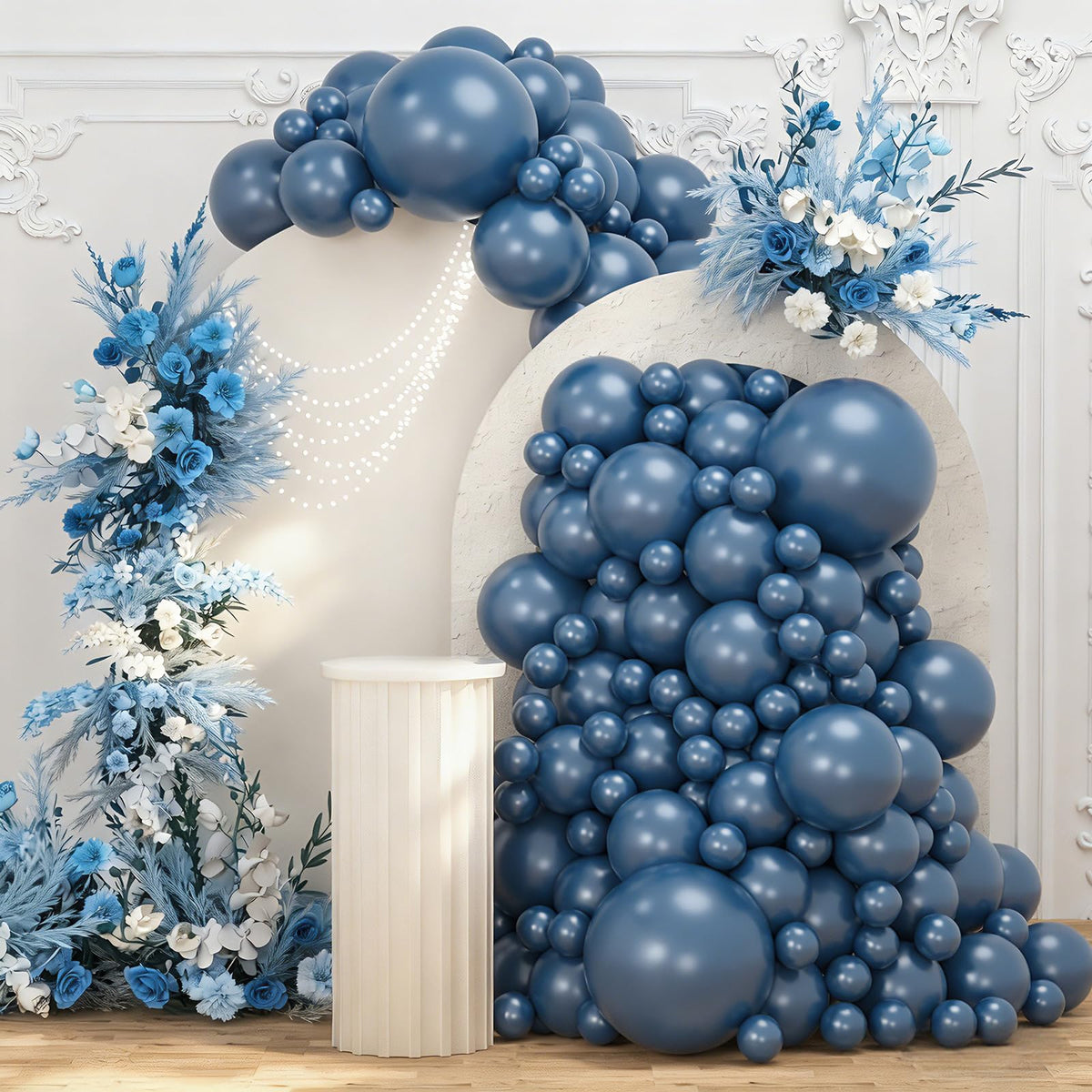 108-Piece Double-Stuffed Balloon Garland Arch Kit, 5–18 Inch