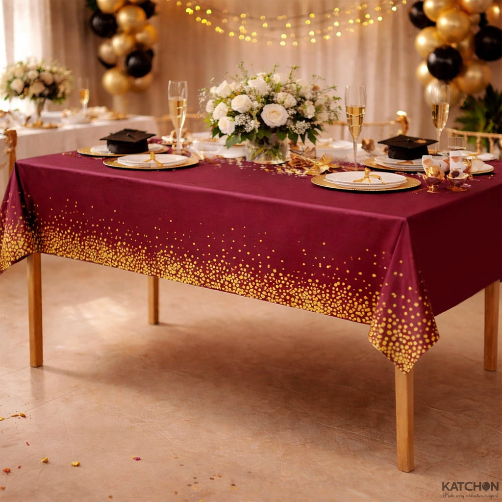 KatchOn Halloween Plastic Table Cover for Indoor Parties