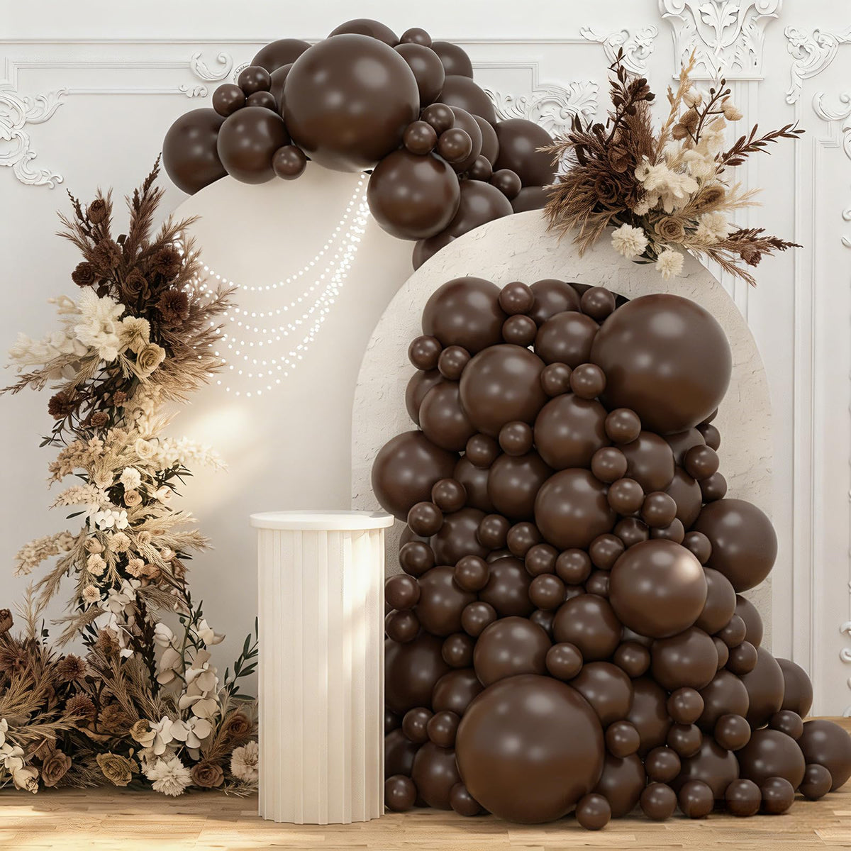 108-Piece Double-Stuffed Balloon Garland Arch Kit, 5–18 Inch