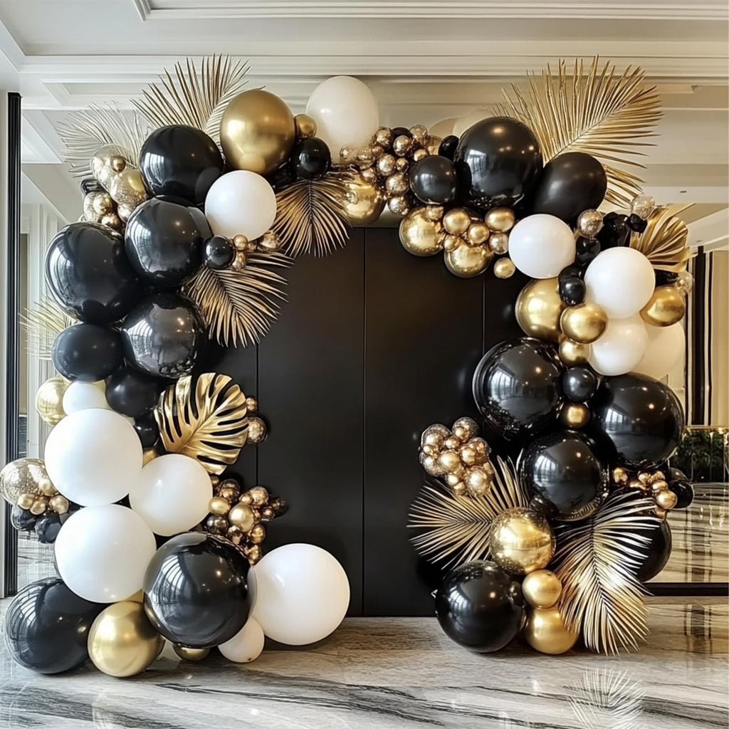 108-Piece Double-Stuffed Balloon Garland Arch Kit, 5–18 Inch