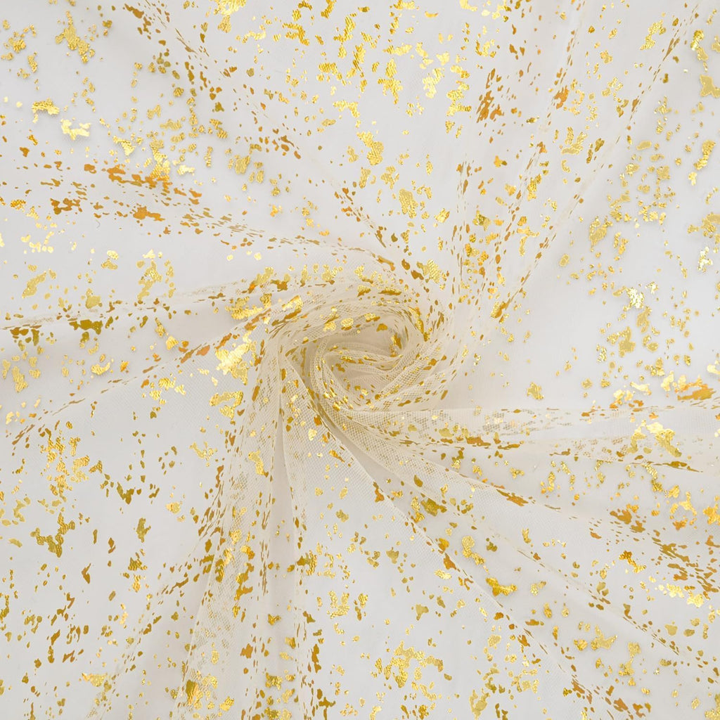 Artoid Mode Glitter Foil Gauze Table Runner for Parties
