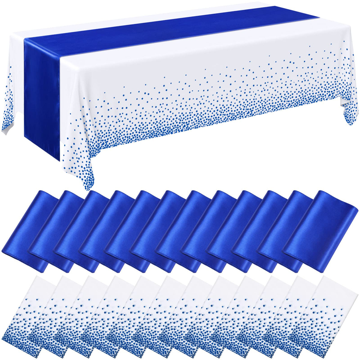 Breling Tablecloths & Table Runner Set for Party Tables