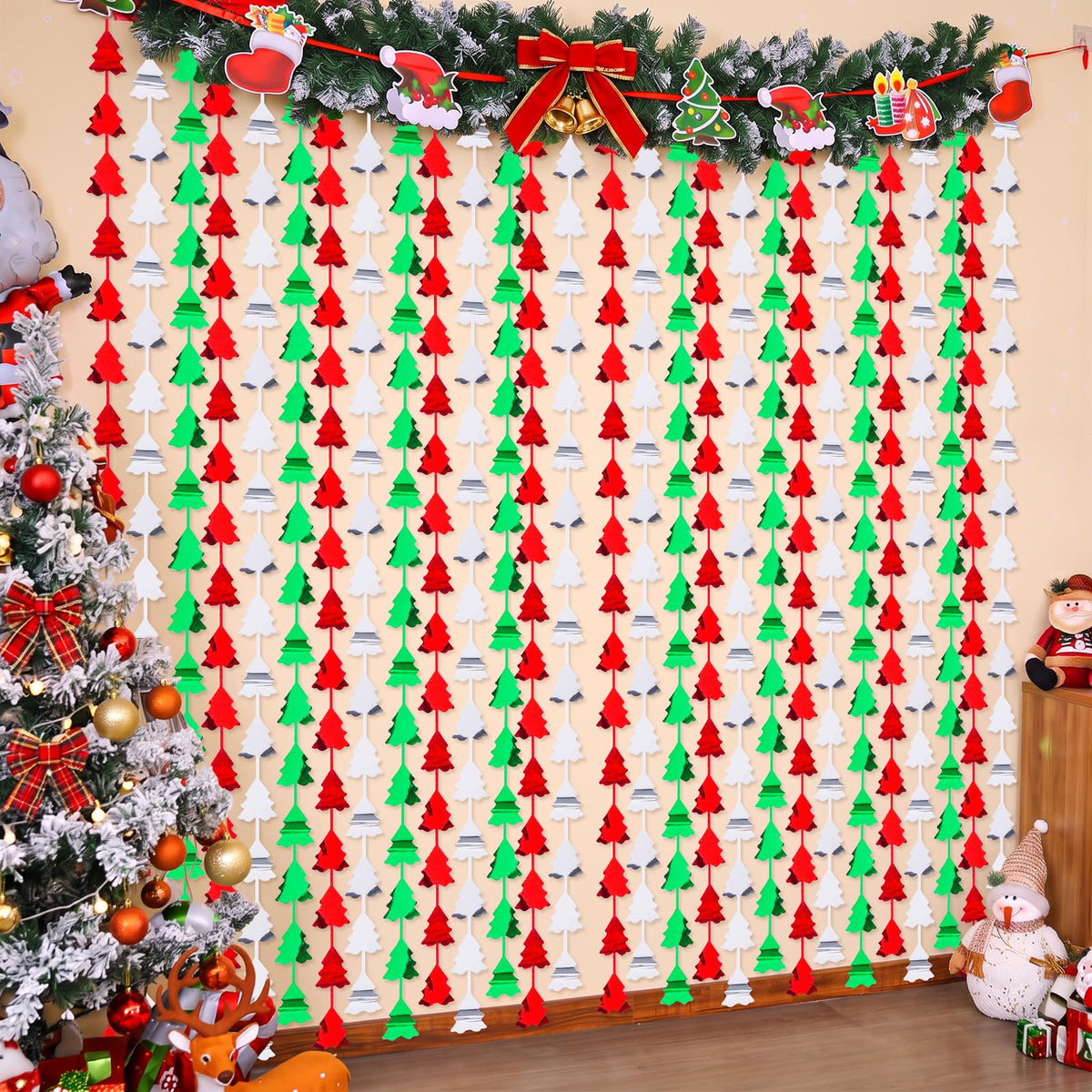 Mega-L Foil Fringe Curtains for Party Photo Backdrops