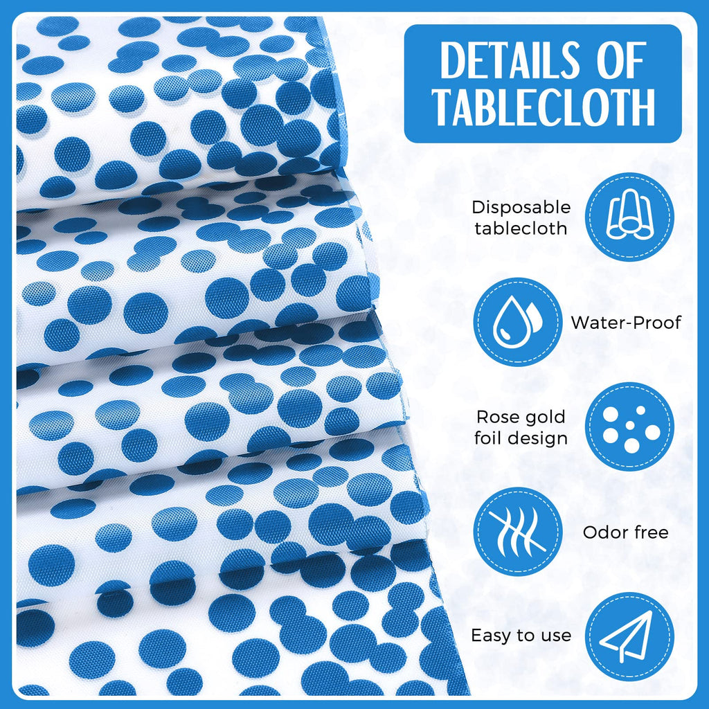 Breling Tablecloths & Table Runner Set for Party Tables