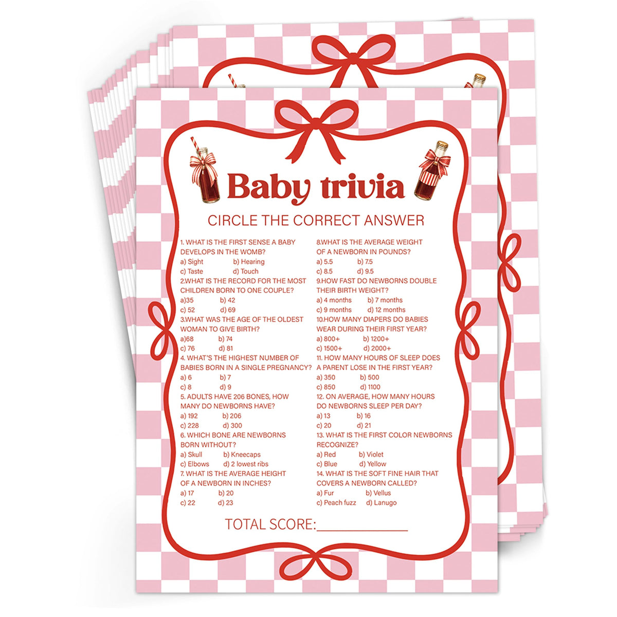Gender-Neutral Baby Shower Games & Gender Reveal Decor