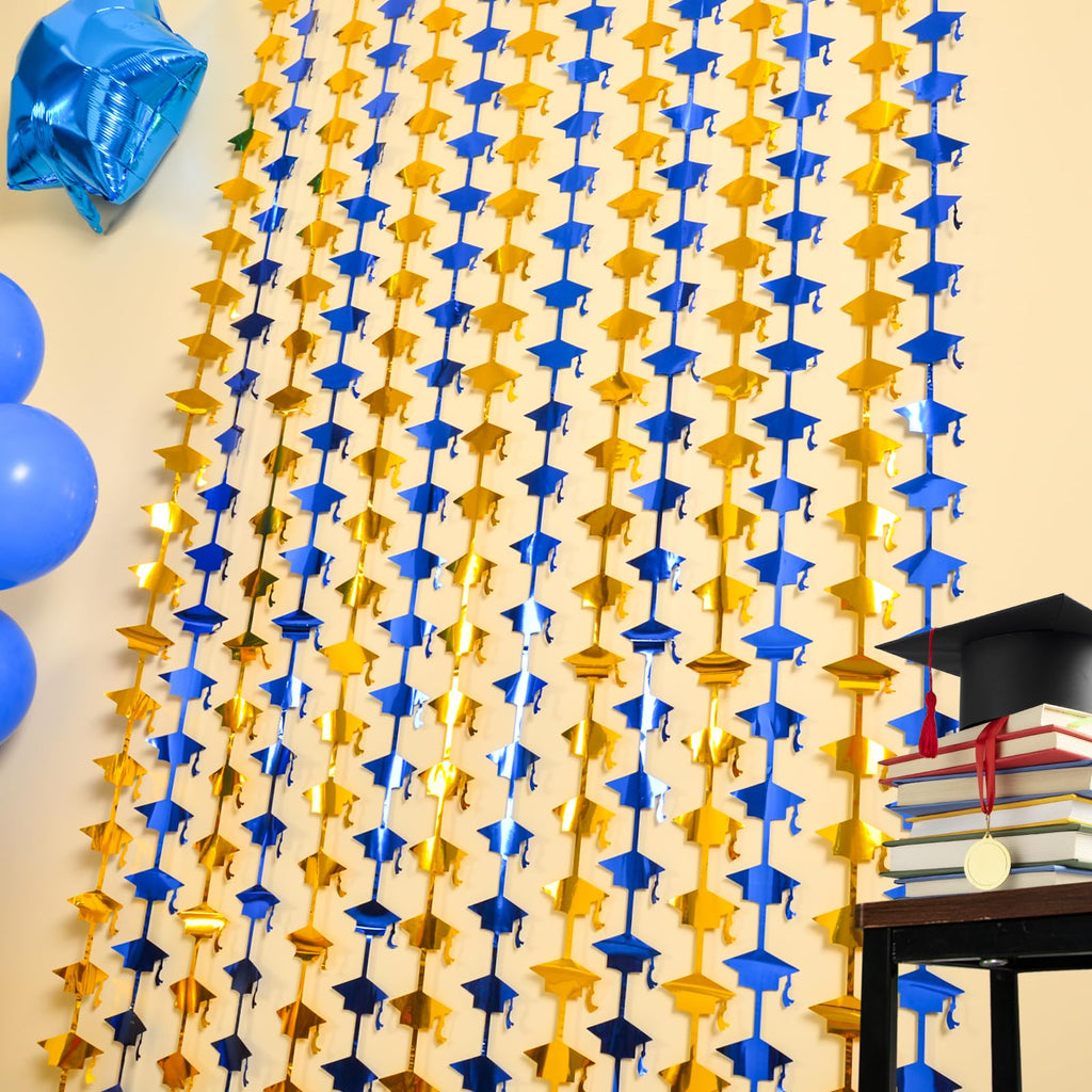 Mega-L Foil Fringe Curtains for Party Photo Backdrops