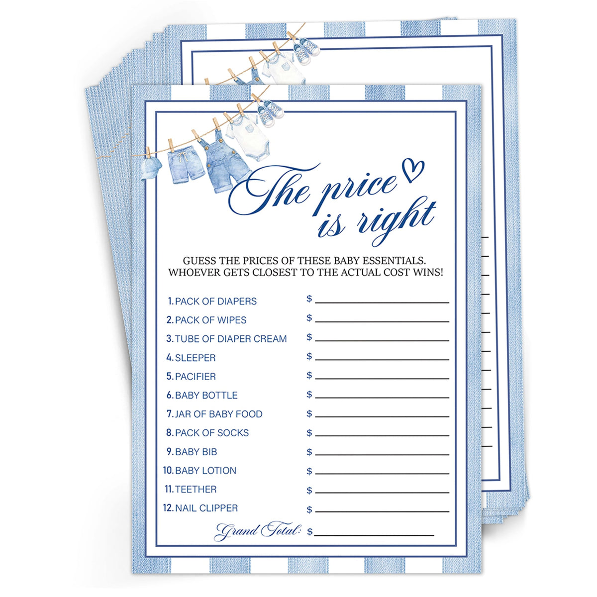 Gender-Neutral Baby Shower Games & Gender Reveal Decor