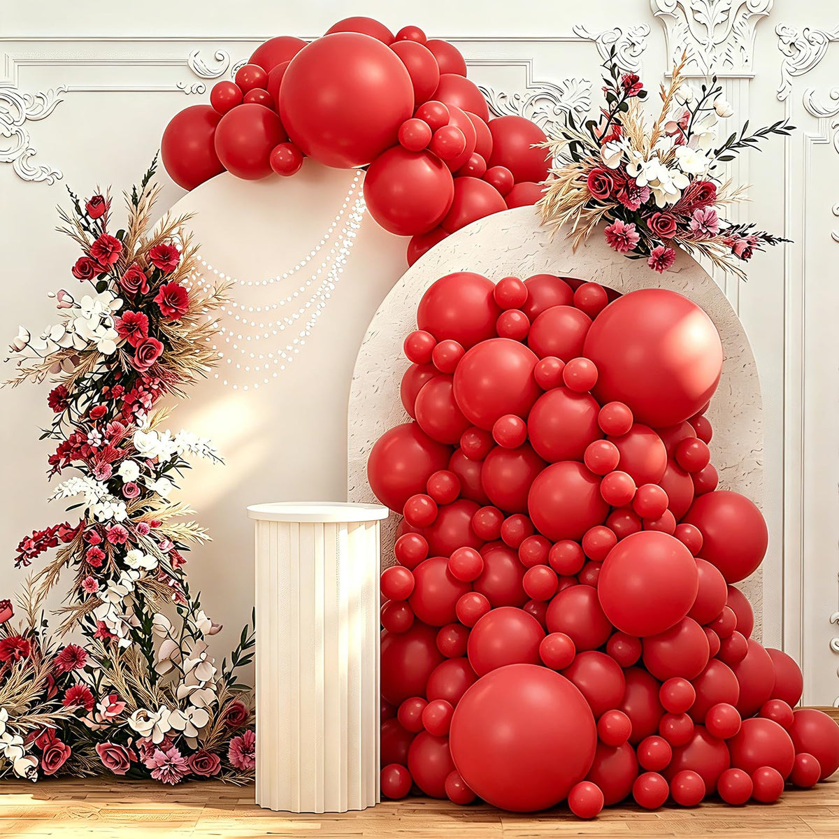 108-Piece Double-Stuffed Balloon Garland Arch Kit, 5–18 Inch