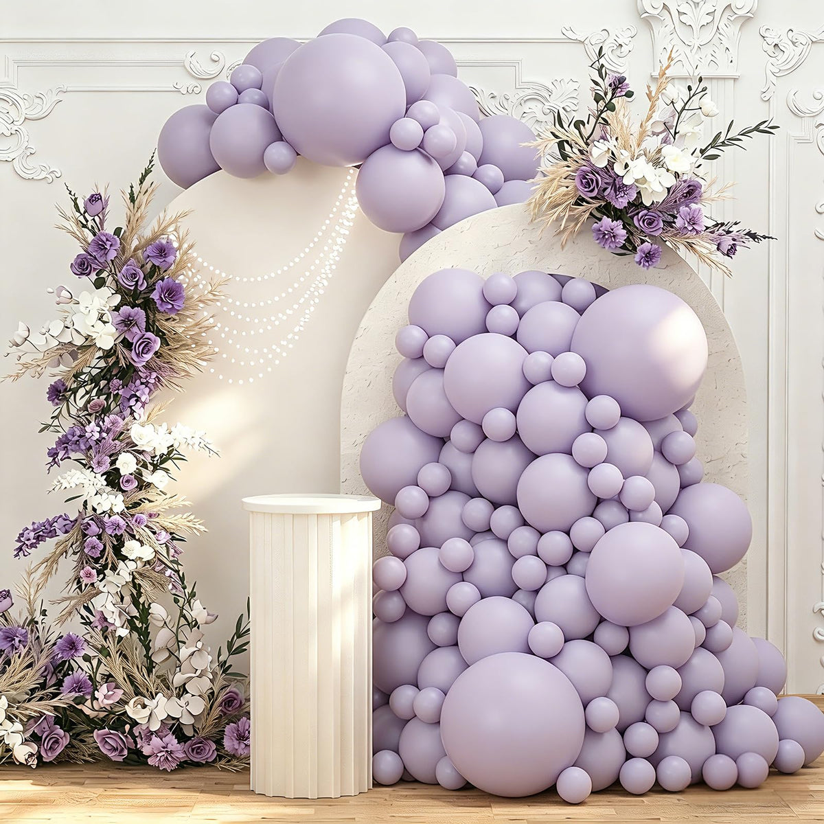 108-Piece Double-Stuffed Balloon Garland Arch Kit, 5–18 Inch