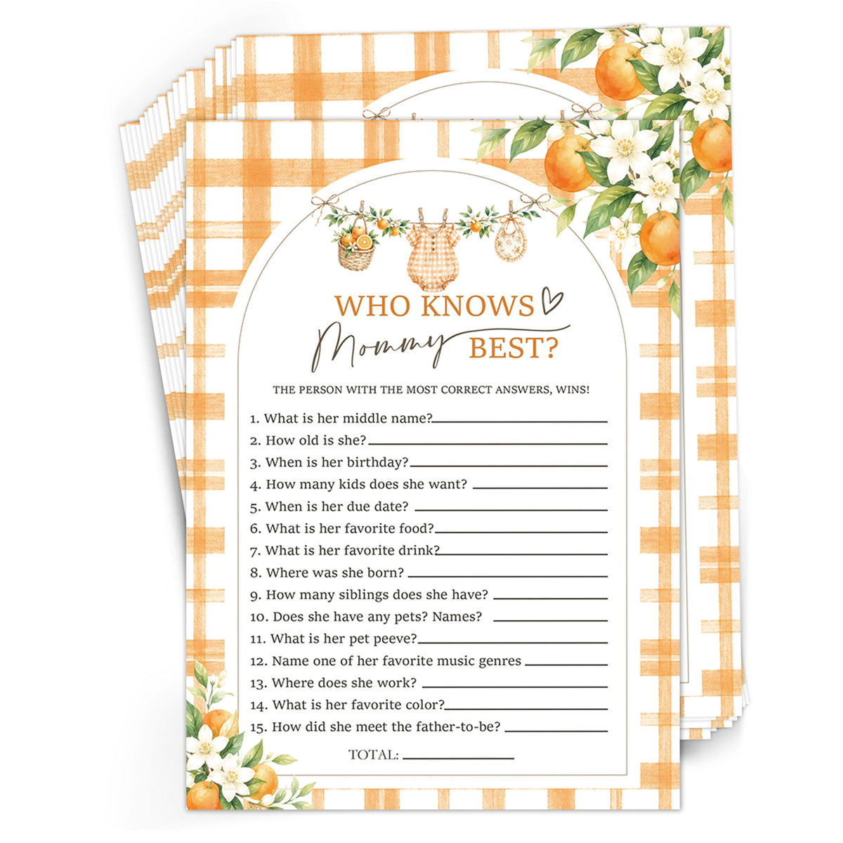Gender-Neutral Baby Shower Games & Gender Reveal Decor