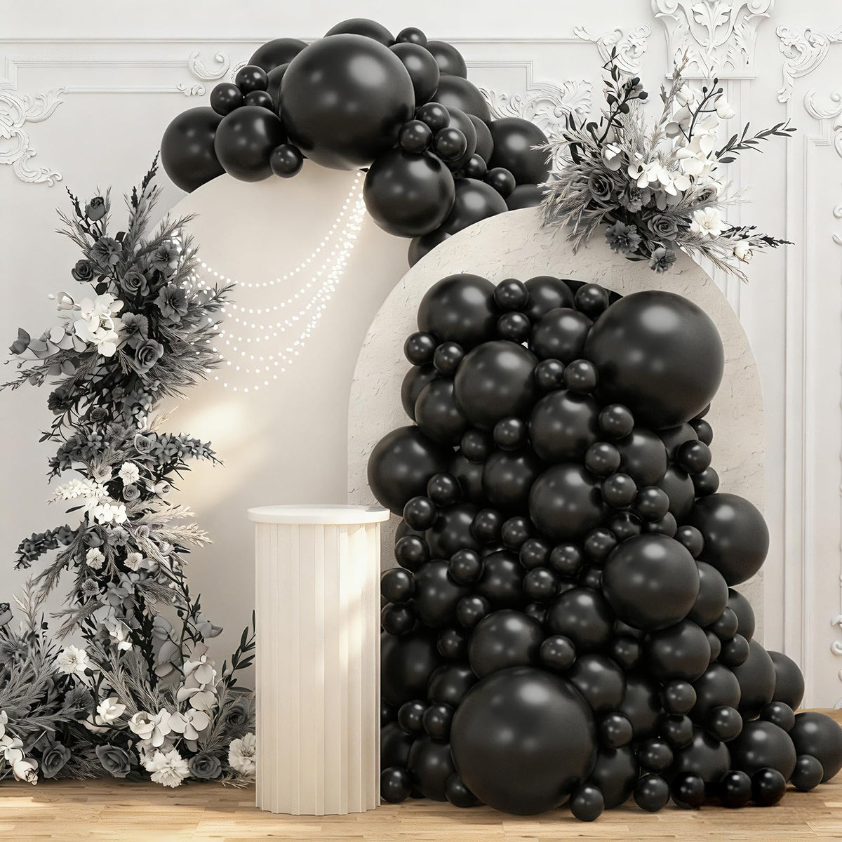 108-Piece Double-Stuffed Balloon Garland Arch Kit, 5–18 Inch
