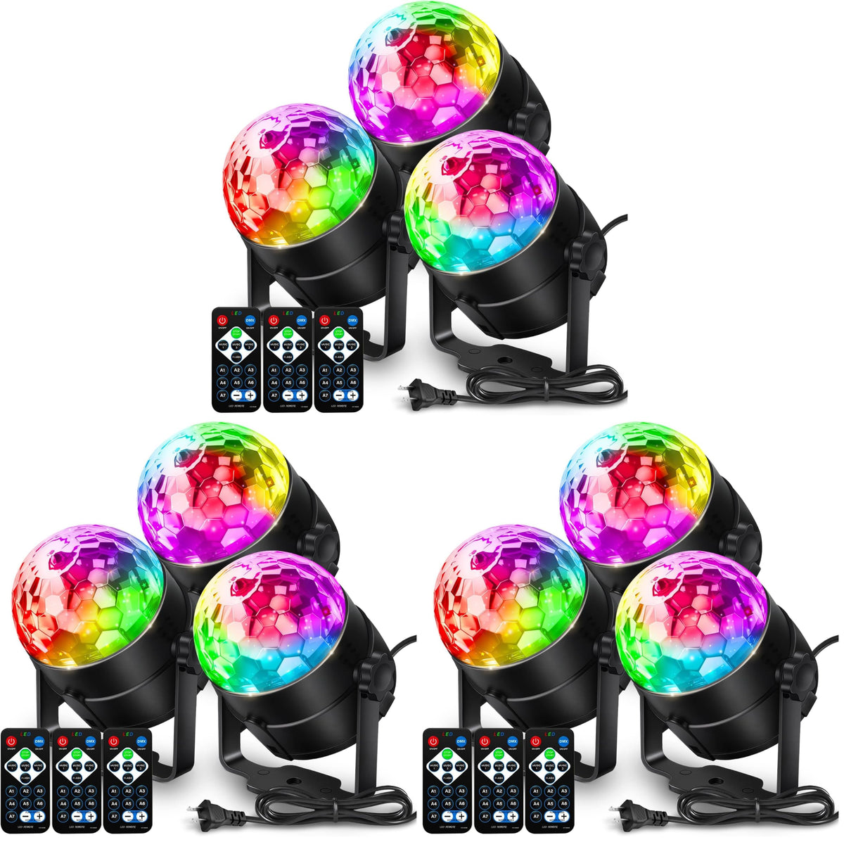 DJ Disco Ball Strobe Light for Parties and Events
