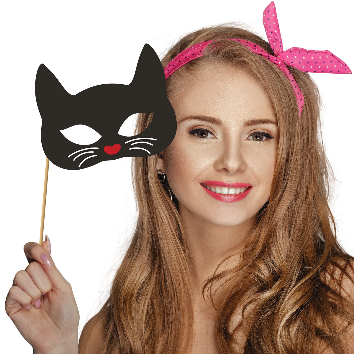 Fully Assembled Photo Booth Props & Selfie Signs for Parties
