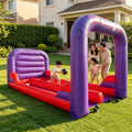 younghome 21FT Inflatable Dual-Lane Bowling Game Set