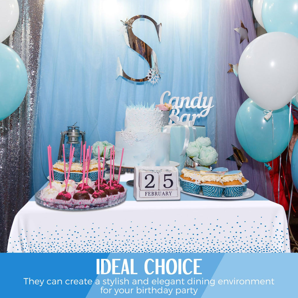 Breling Tablecloths & Table Runner Set for Party Tables