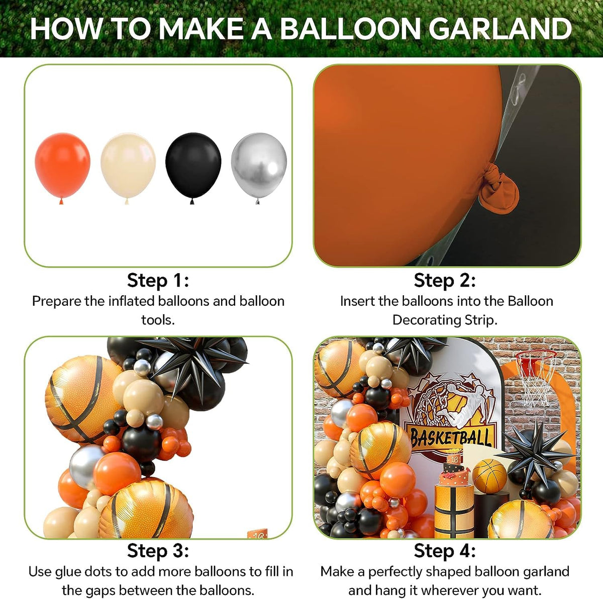 Video Game Balloon Garland Arch Kit with Controller Balloons