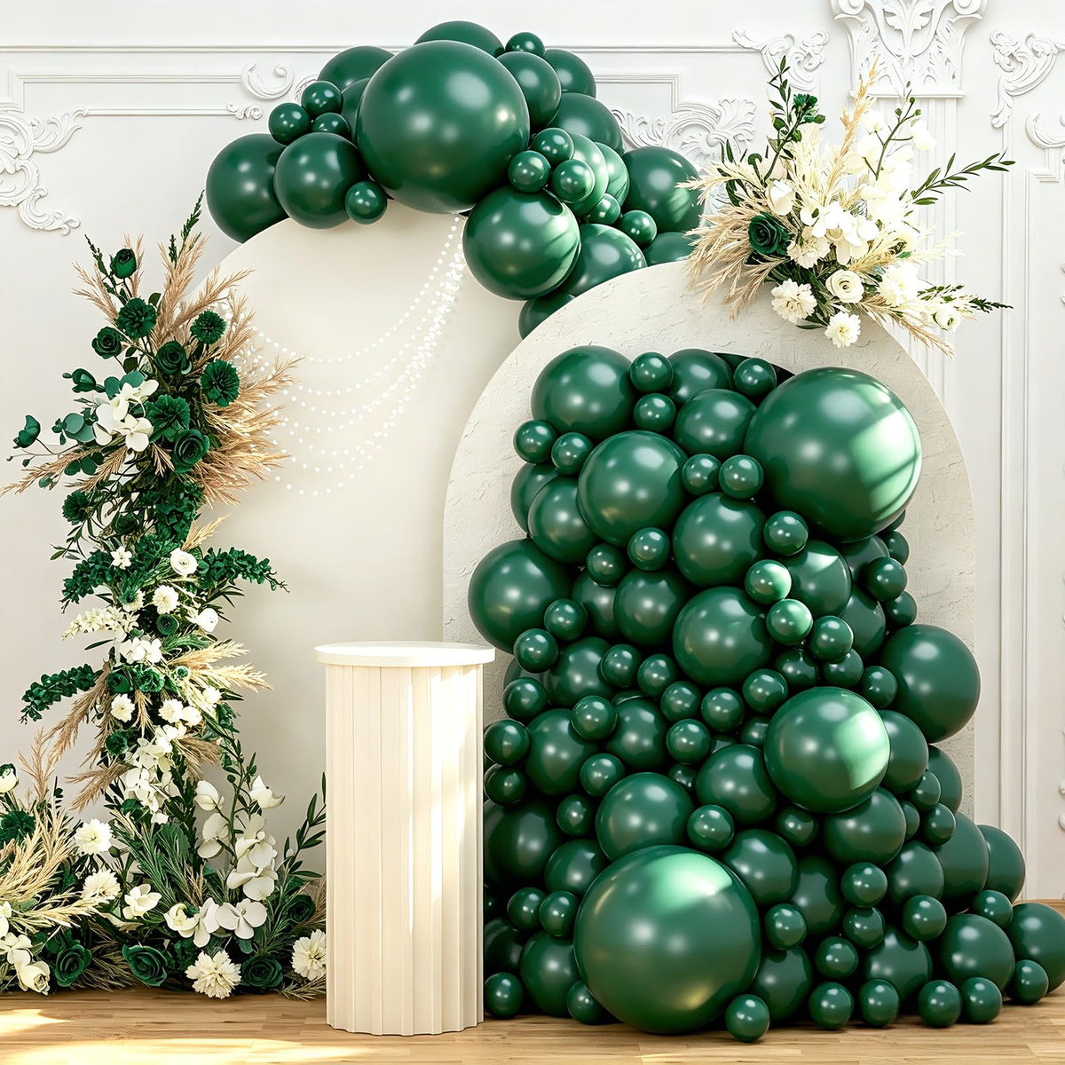 108-Piece Double-Stuffed Balloon Garland Arch Kit, 5–18 Inch