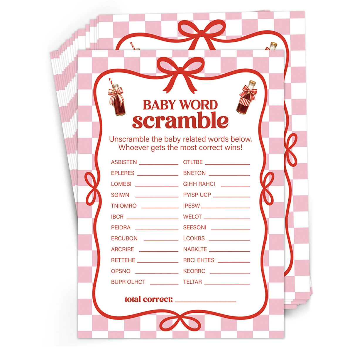 Gender-Neutral Baby Shower Games & Gender Reveal Decor