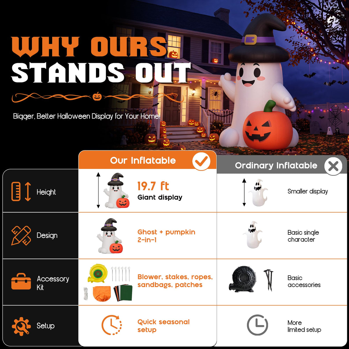Giant Outdoor Yard Decoration for Parties & Events