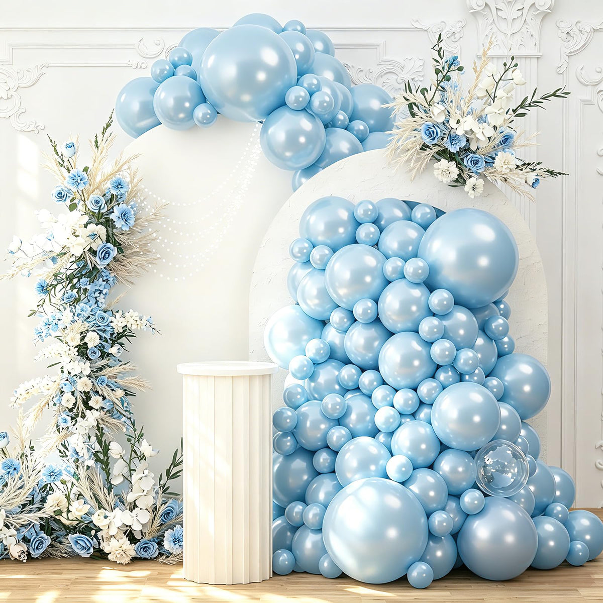 108-Piece Double-Stuffed Balloon Garland Arch Kit, 5–18 Inch