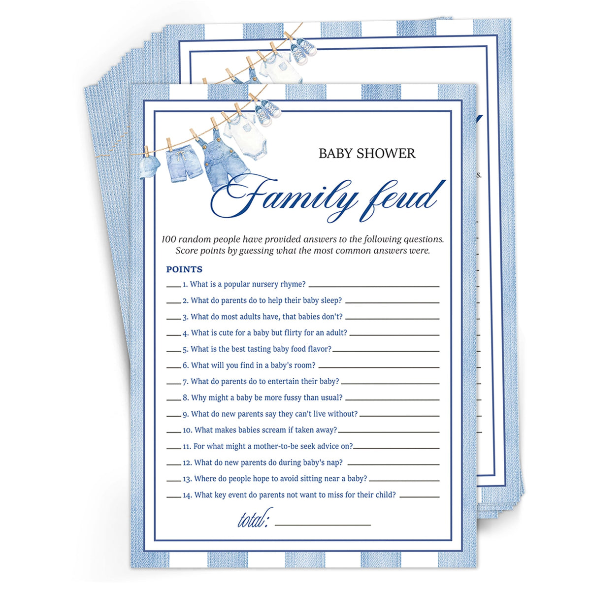 Gender-Neutral Baby Shower Games & Gender Reveal Decor