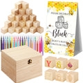 Marsui 136-Piece Baby Shower Game & Decorating Blocks Kit