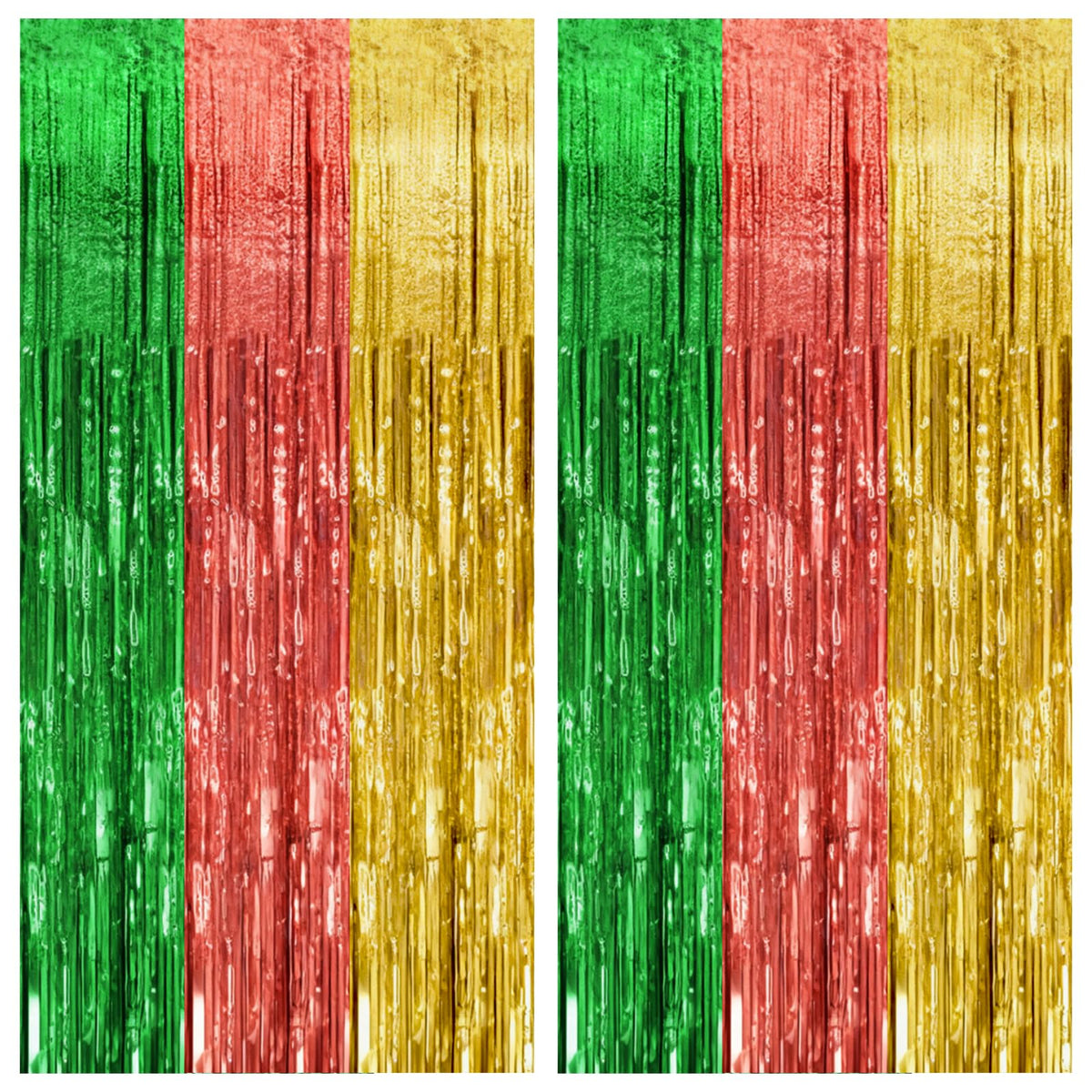 Tinsel Foil Fringe Backdrop Curtains for Party Photo Booths