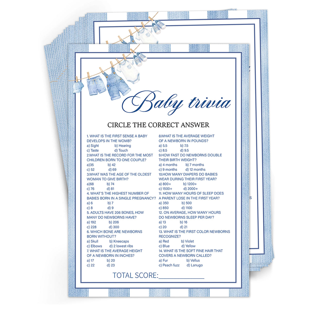 Gender-Neutral Baby Shower Games & Gender Reveal Decor
