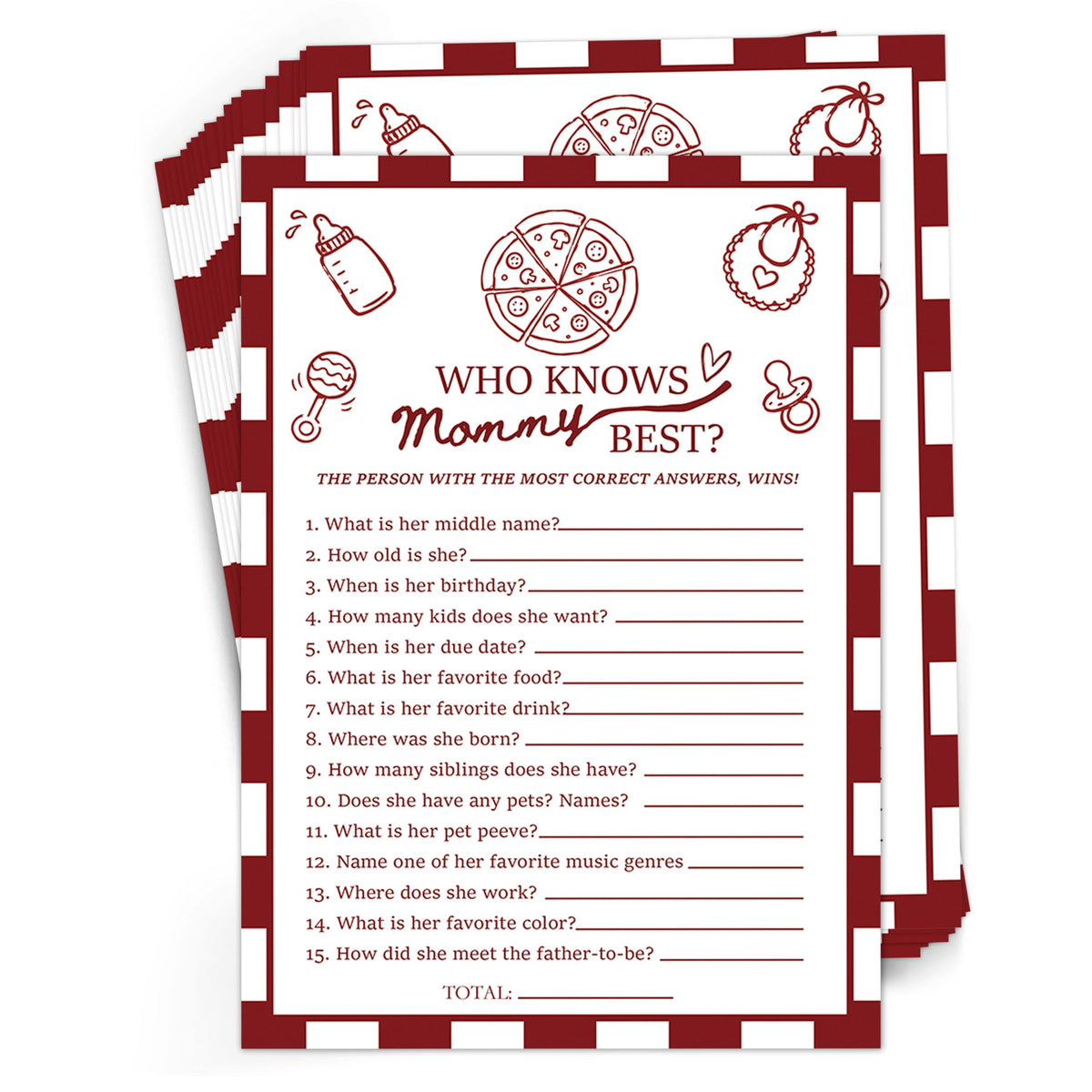 Gender-Neutral Baby Shower Games & Gender Reveal Decor