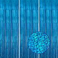 DECOCKRAT 3-Pack Foil Fringe Backdrop Curtains, 3.3x8.2 FT
