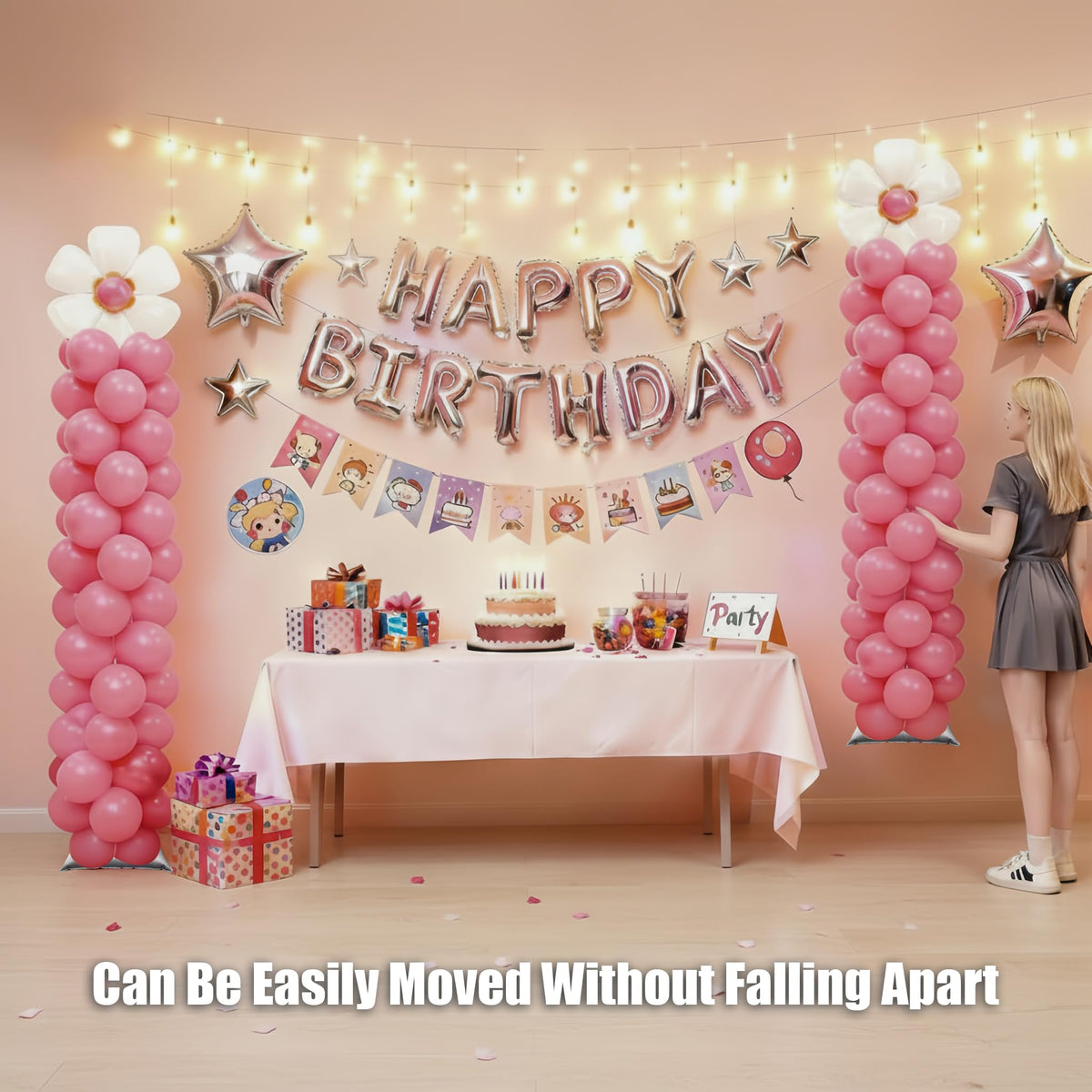 Balloon Column & Arch Stand Kit for Party Decorations