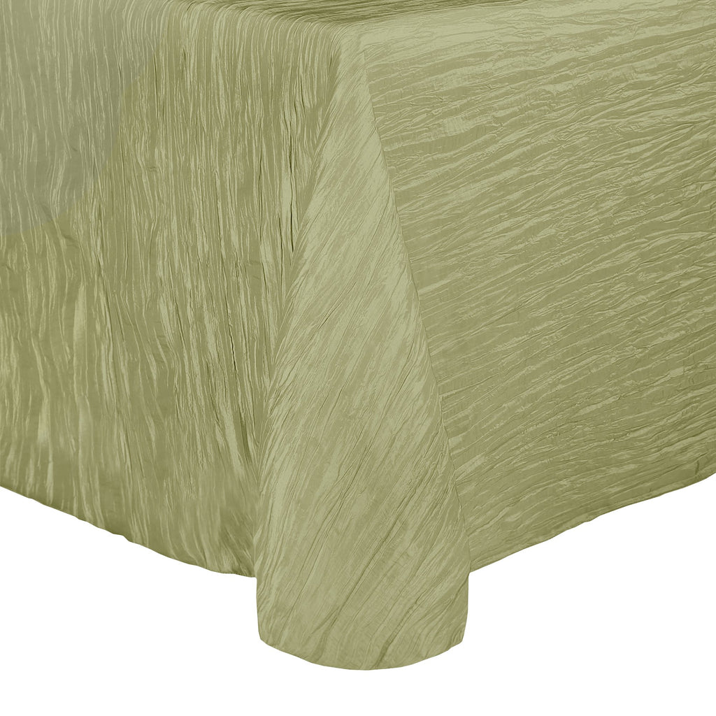 Ultimate Textile 2-Pack Willow Taffeta Tablecloths, 90x132 in