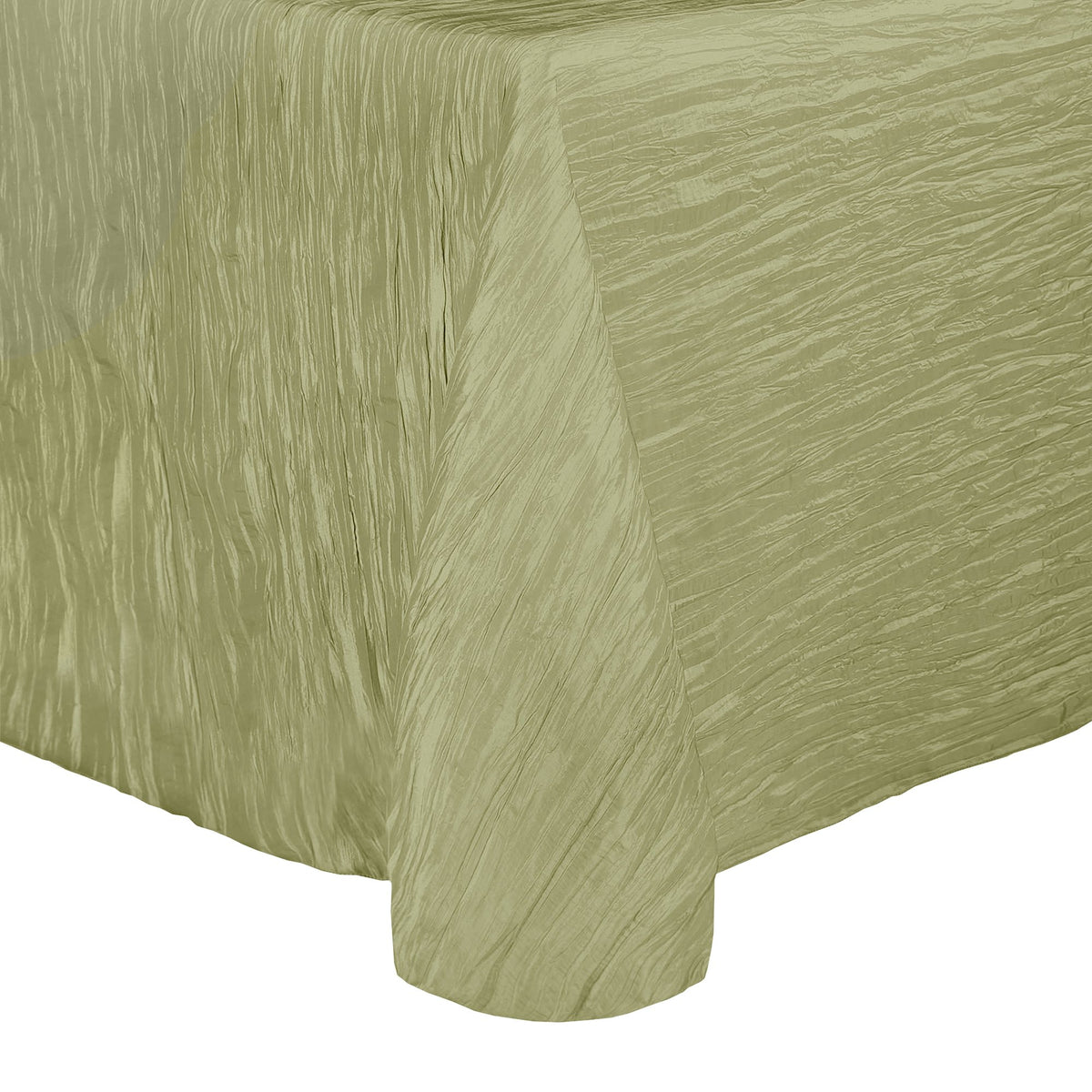 Ultimate Textile 2-Pack Willow Taffeta Tablecloths, 90x132 in